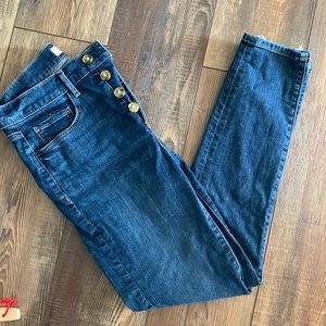 Loft High Waisted Skinny Jeans